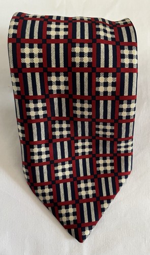Next mens 100 silk tie - next, red