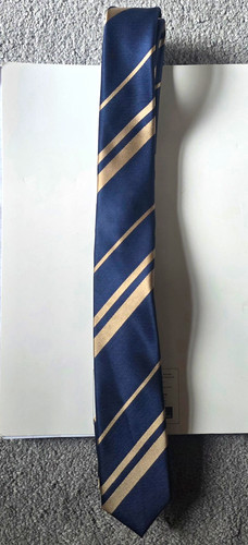 Next men navy gold striped - men's,