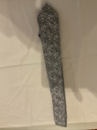 Grey cotton next tie - next, with
