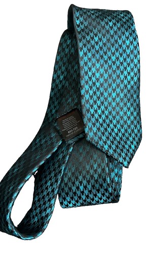 Mens next teal blue patterned - next,
