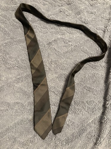 Next brown striped tie - next,