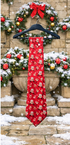 Nwt raindeer print tie - , next