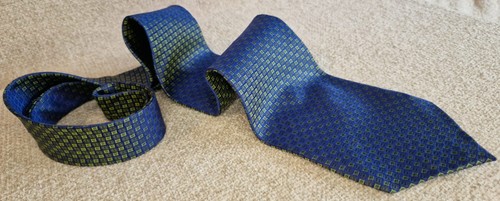 Next men blue silk tie - silk,