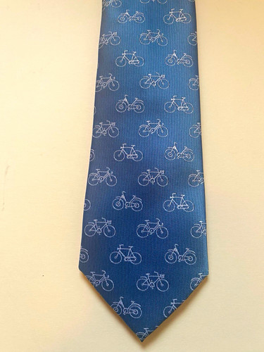 Blue bicycle tie next - blue,