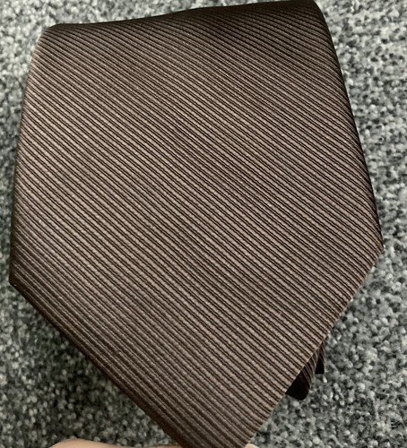 Mens next brown striped - brown, smart