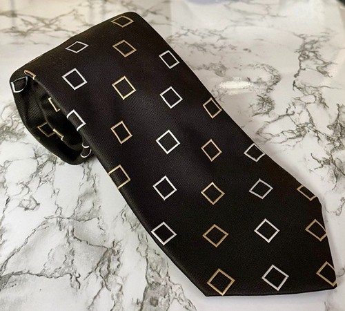 Next neck tie polyester black - next,