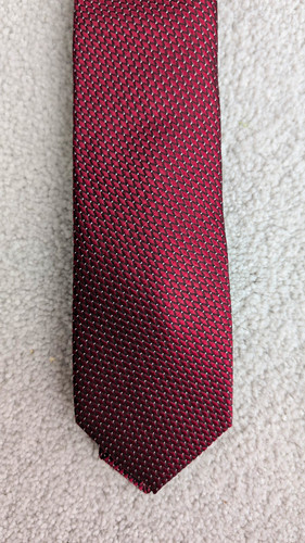 Next men burgundy geometric - men's,