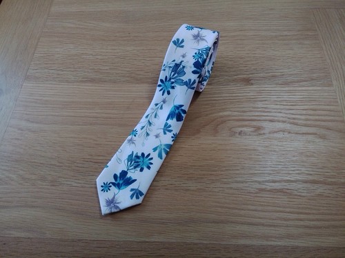 Next men tie floral - tie, pink