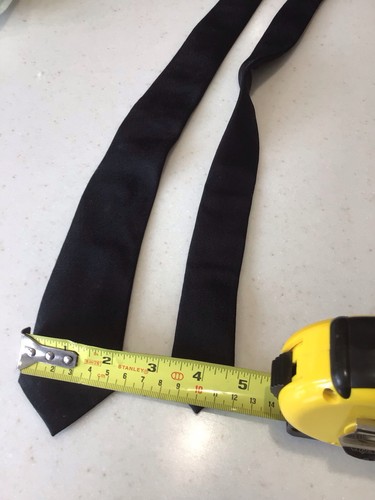 Tie black skinny next - tie,