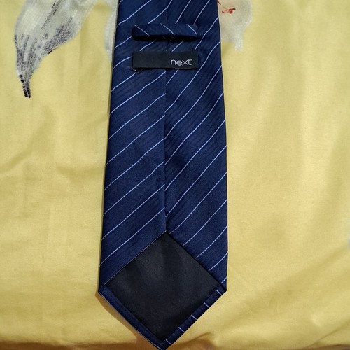 Next men blue striped silk - men’s,