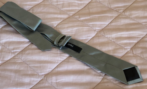 Next slim satin grey tie - next,