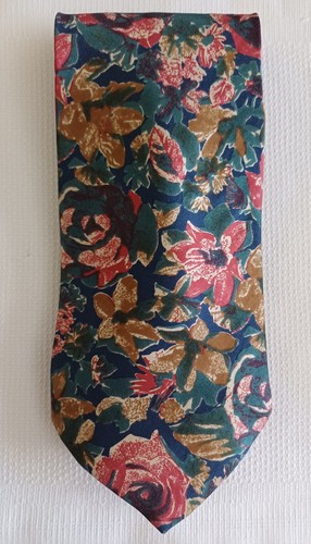 Mens multicoloured silk - silk,