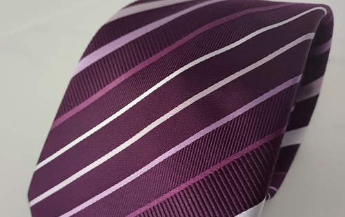 Purple silver diagonal - silver, striped